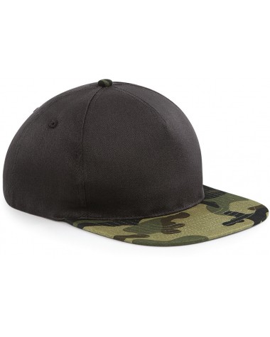 BEECHFIELD Camo Snapback Kappe personalisierbar