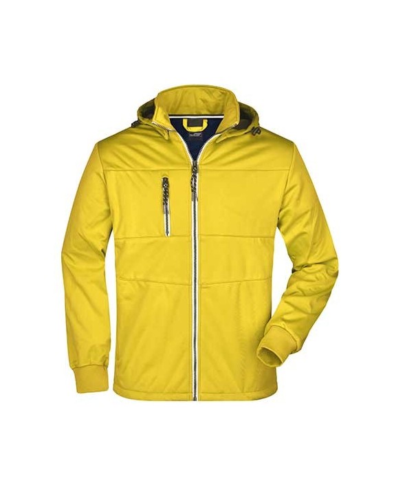 Softshell personnalisable JAMES & NICHOLSON Men´s Maritime Softshell-Jacket