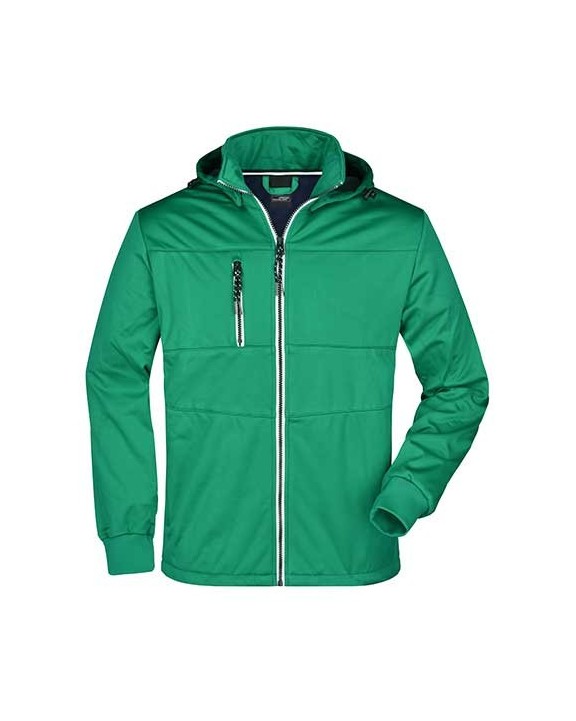 Softshell personnalisable JAMES & NICHOLSON Men´s Maritime Softshell-Jacket