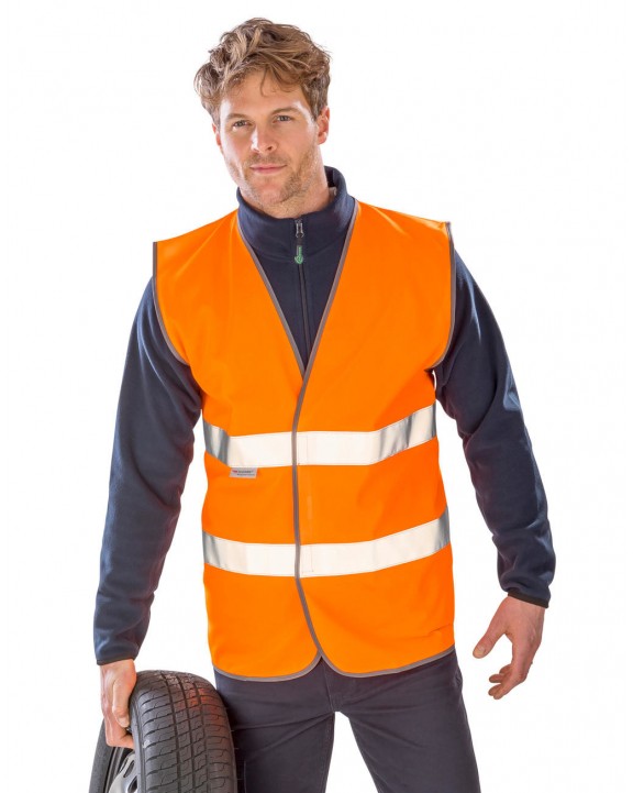 Fluohesje RESULT Motorist Safety Vest voor bedrukking &amp; borduring