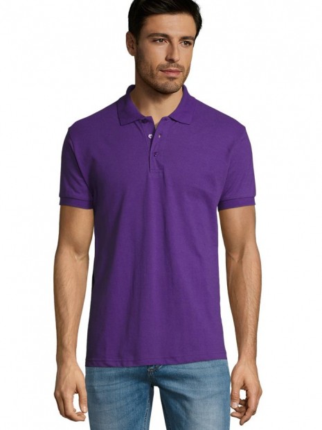Polos à personnaliser SOL'S Prime Men violet foncé