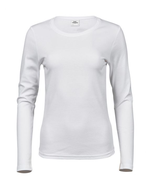 T-shirt TEE JAYS Ladies LS Interlock T-Shirt voor bedrukking & borduring