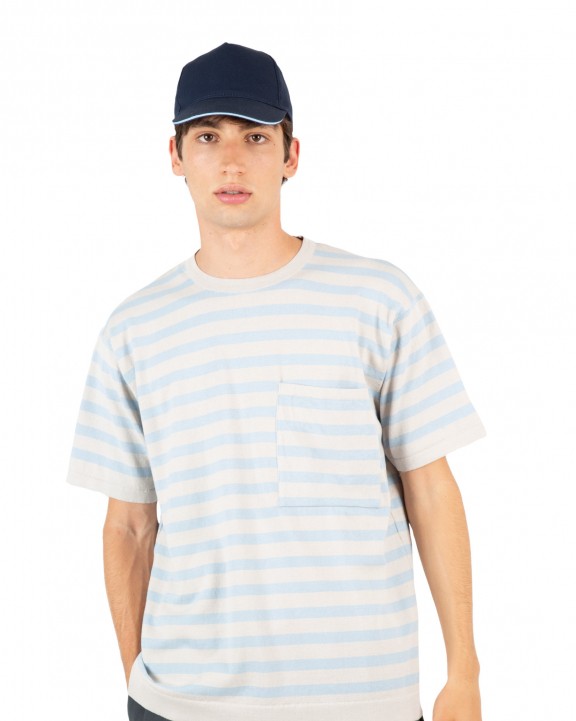 Casquette personnalisable K-UP Casquette sandwich contrasté - 5 panneaux