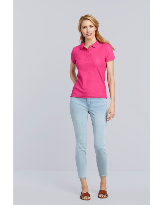 Polo personnalisable GILDAN Premium Cotton Ladies' Double Piqué Polo