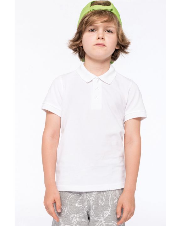Poloshirt KARIBAN Kinderpolo korte mouwen voor bedrukking & borduring