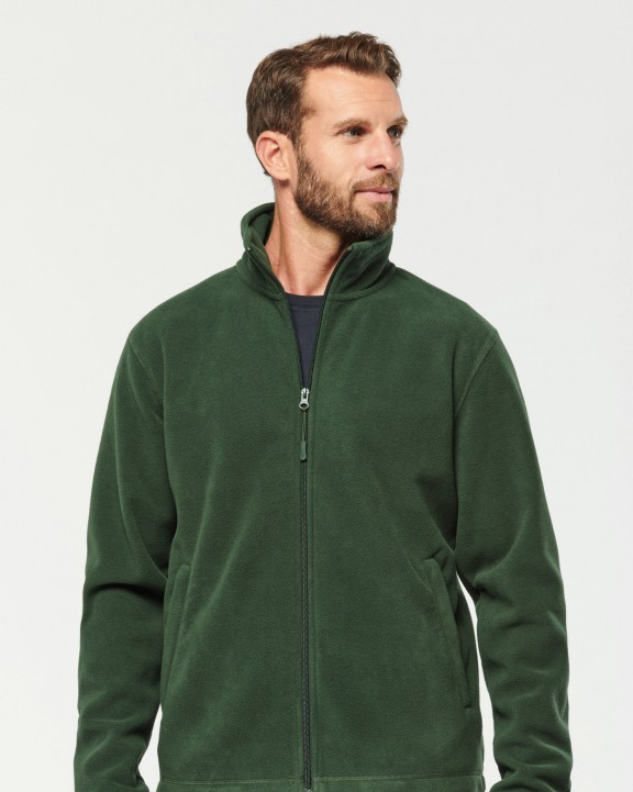 Laine polaire personnalisable WK. DESIGNED TO WORK Veste micropolaire zippée homme