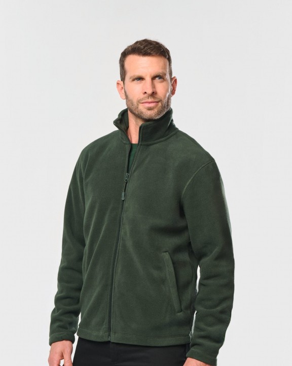 Laine polaire personnalisable WK. DESIGNED TO WORK Veste micropolaire zippée homme