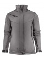 PRINTER SOFTSHELL SKELETON FEMME gris acier personnalisable