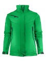 PRINTER SOFTSHELL SKELETON FEMME FRESH GREEN personnalisable