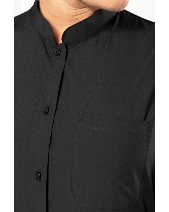 Chemise personnalisable KARIBAN Chemise col mao manches longues femme