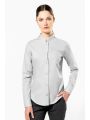 Chemise personnalisable KARIBAN Chemise col mao manches longues femme