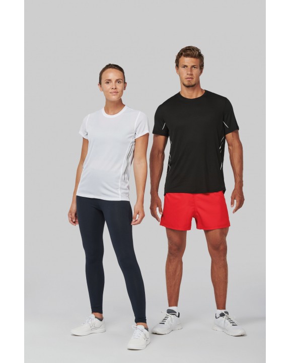 T-shirt personnalisable PROACT T-shirt de sport bi-matière manches courtes