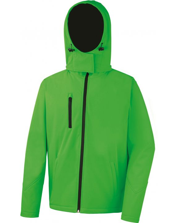 Softshell personnalisable RESULT Veste Softshell Capuche Homme TX Performance