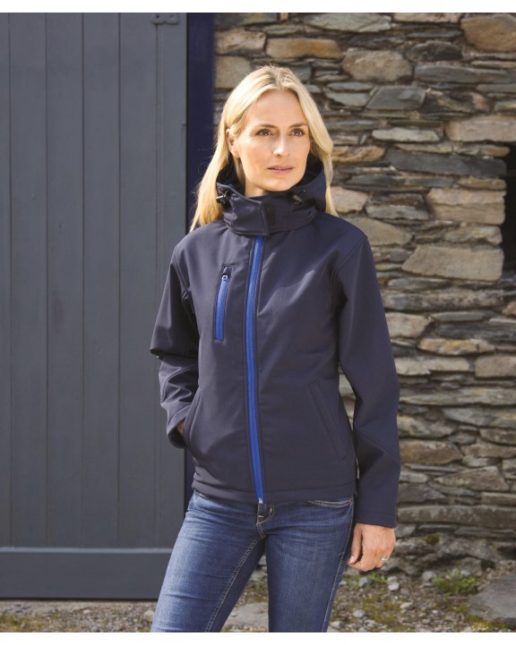 Softshell personnalisable RESULT Veste Softshell Capuche Femme TX Performance