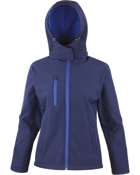 Softshell personnalisable RESULT Veste Softshell Capuche Femme TX Performance