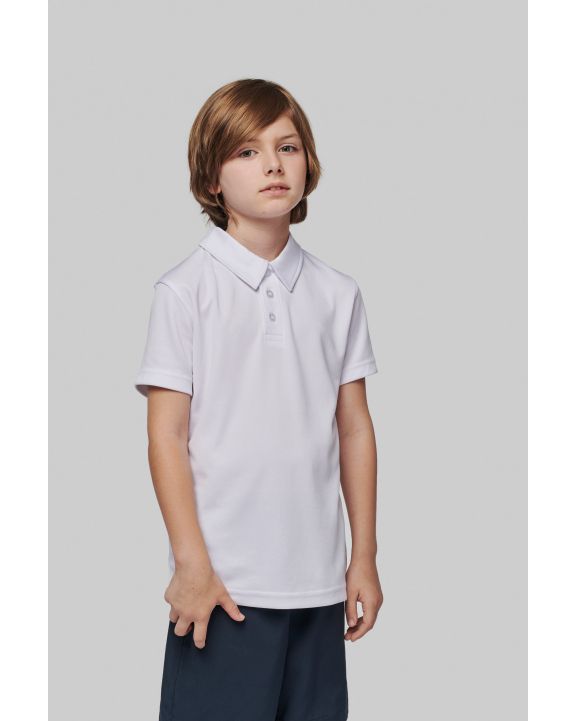 Poloshirt PROACT Kinder Kurzarm-Polo personalisierbar