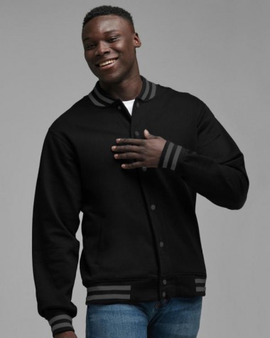 Sweat shirt FDM Varsity Jacket FV001 a personnaliser Quatrieme Dimension