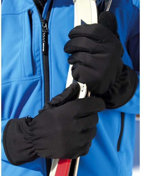 Muts, Sjaal & Wanten RESULT Softshell Thermal Glove voor bedrukking & borduring