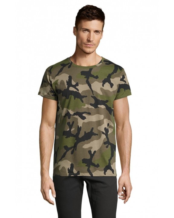 T-shirt SOL'S Camo Men voor bedrukking &amp; borduring