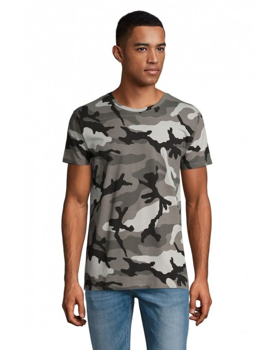 T-shirt SOL'S Camo Men voor bedrukking &amp; borduring