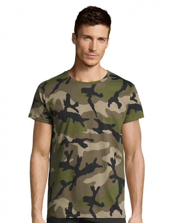 SOL'S Camo Men T-Shirt personalisierbar