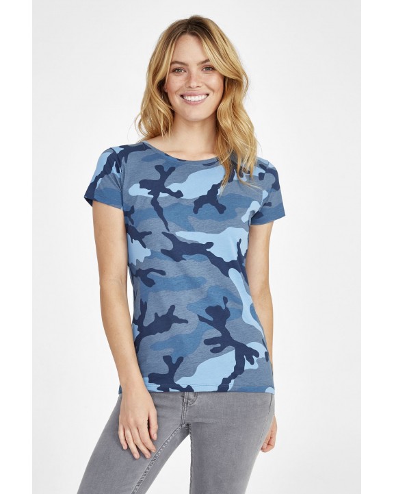 T-shirt SOL'S Camo Women voor bedrukking &amp; borduring