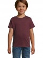 T-Shirts à personnaliser SOL'S Regent Fit Kids oxblood chiné