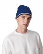 Bonnet, Écharpe & Gant personnalisable K-UP Bonnet bande bicolore contrastée