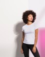 T-shirt SKINNIFIT Women's Feel Good Stretch Crew Neck T-Shirt voor bedrukking &amp; borduring