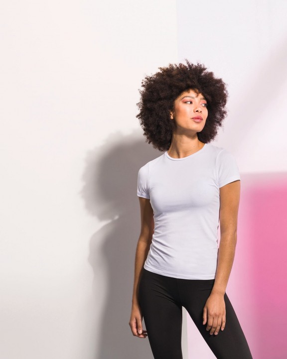 T-shirt SKINNIFIT Women's Feel Good Stretch Crew Neck T-Shirt voor bedrukking &amp; borduring