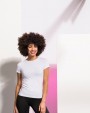 T-shirt SKINNIFIT Women's Feel Good Stretch Crew Neck T-Shirt voor bedrukking &amp; borduring