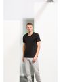 T-shirt SKINNIFIT Men's Stretch Feel Good V-neck T-shirt voor bedrukking &amp; borduring