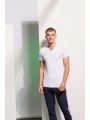 T-shirt personnalisable SKINNIFIT T-shirt homme col v Feel Good