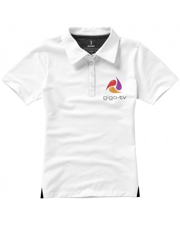 Polo personnalisable ELEVATE Polo stretch manches courtes femme Makham