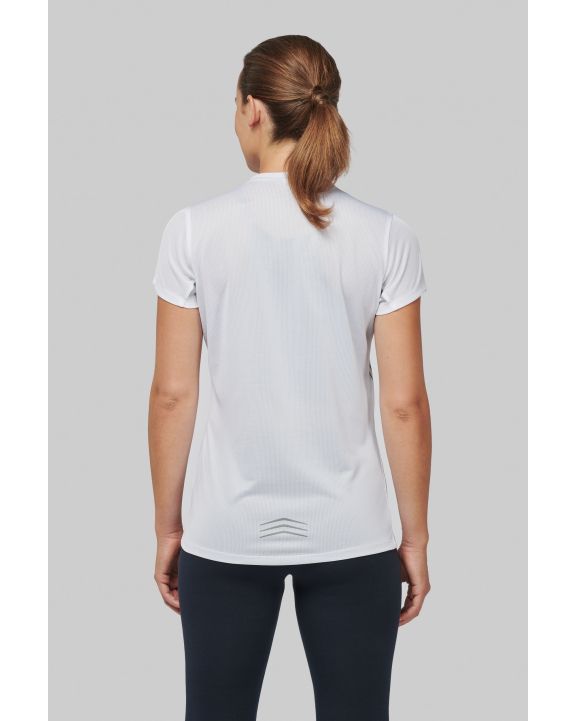 T-Shirt PROACT Damen Kurzarm Sport-T-Shirt. Bi-Material personalisierbar