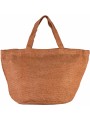 KIMOOD Sac cabas en toile de jute teint 100% naturel  personnalisable