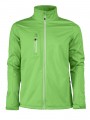 PRINTER SOFTSHELL VERT lime personnalisable