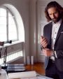 Hemd J. HARVEST & FROST HEMD RED BOW 20 SLIM FIT SHIRT voor bedrukking &amp; borduring