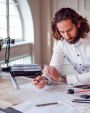 Hemd J. HARVEST & FROST HEMD RED BOW 20 SLIM FIT SHIRT voor bedrukking &amp; borduring