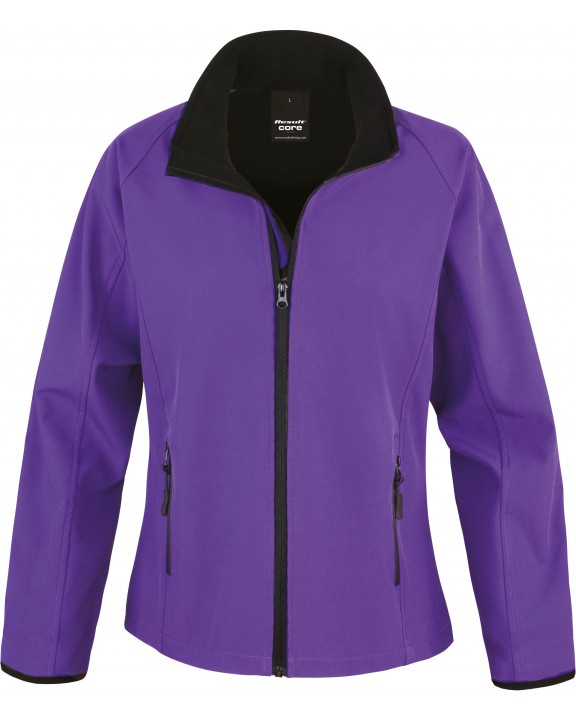 Softshell personnalisable RESULT Veste Softshell Femme Printable