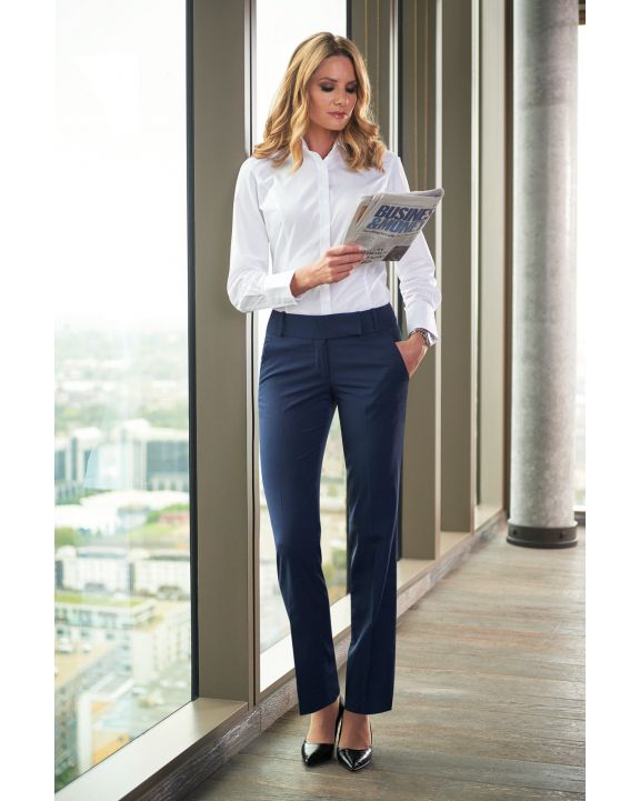 Broek BROOK TAVERNER Genoa Slim Leg Trouser voor bedrukking & borduring