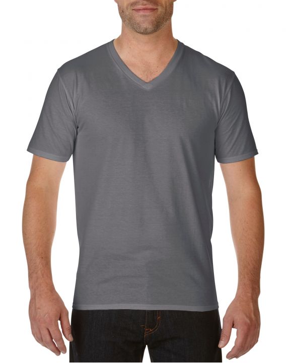 T-shirt personnalisable GILDAN Premium Cotton Adult V-Neck T-Shirt
