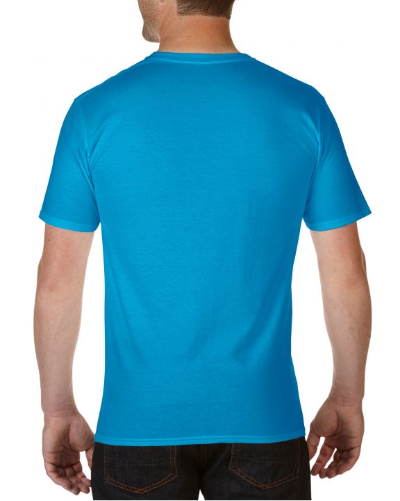 T-shirt GILDAN Premium Cotton Adult V-Neck T-Shirt voor bedrukking & borduring