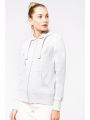 Sweat-shirt personnalisable KARIBAN Sweat-shirt zippé capuche femme