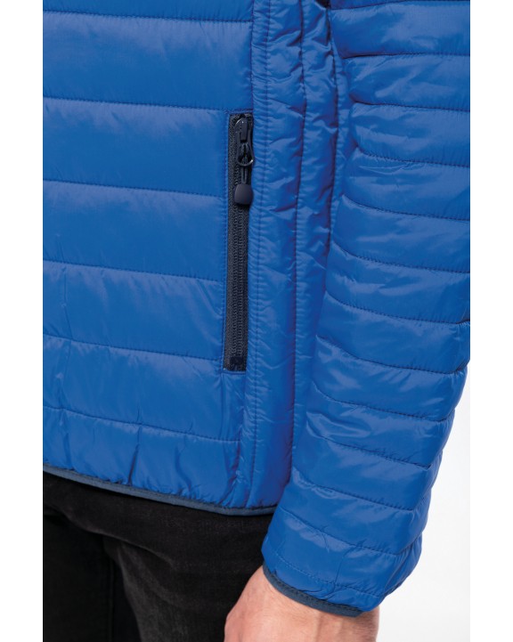 Jas KARIBAN Men's lightweight hooded padded jacket voor bedrukking &amp; borduring