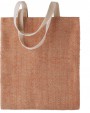 KIMOOD Jutetasche; 100% gefärbtes Naturgarn Tote Bag personalisierbar