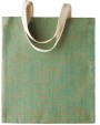 KIMOOD Jutetasche; 100% gefärbtes Naturgarn Tote Bag personalisierbar