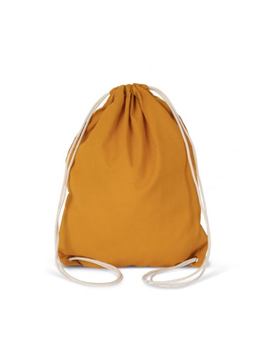 Sac & bagagerie personnalisable KIMOOD Sac à dos en coton avec cordelettes
