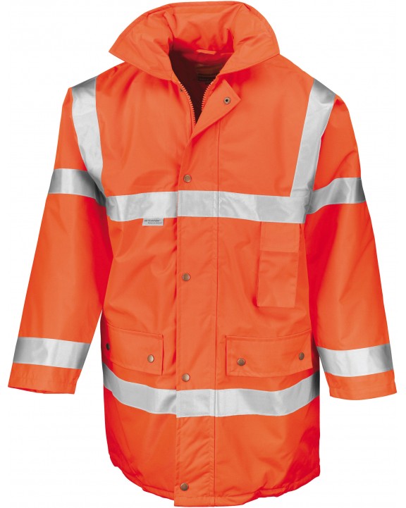 RESULT High-Viz Safety Jacket Jacke personalisierbar