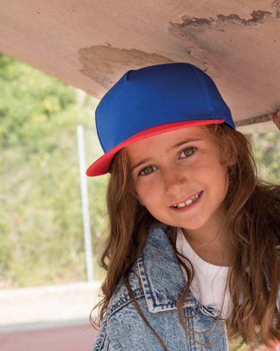 Casquette personnalisable K-UP Casquette enfant snapback - 5 panneaux